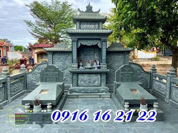 Lăng mộ đá gia đình đá xanh rêu đẹp tại Hải Dương bền đẹp theo thời gian thiết kế theo phong cách hiện đại Lăng mộ đá gia đình đá xanh rêu đẹp tại Hải Dương bền đẹp theo thời gian thiết kế theo phong cách hiện đại