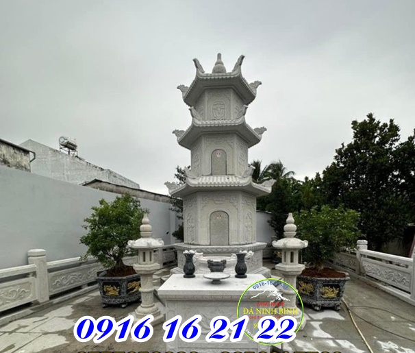 Mộ đá bát giác đá trắng mẫu mộ đá đẹp tại Hải Dương bền đẹp theo thời gian Mộ đá bát giác đá trắng mẫu mộ đá đẹp tại Hải Dương bền đẹp theo thời gian