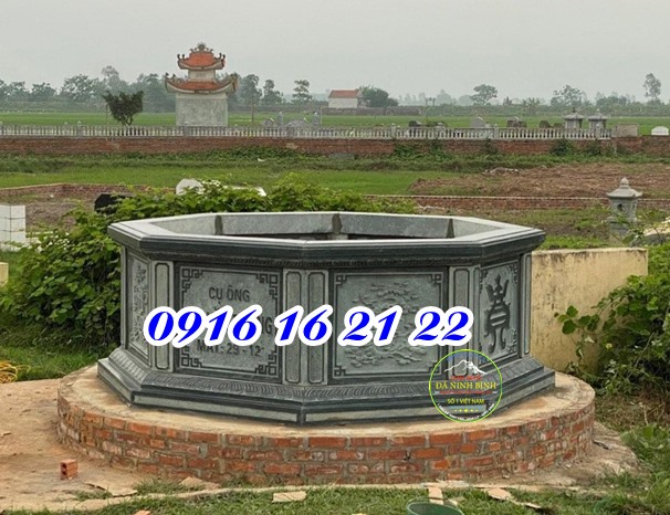 Mộ đá bát giác đá xanh rêu mẫu mộ đá đẹp tại Hải Dương bền đẹp theo thời gian Mộ đá bát giác đá xanh rêu mẫu mộ đá đẹp tại Hải Dương bền đẹp theo thời gian