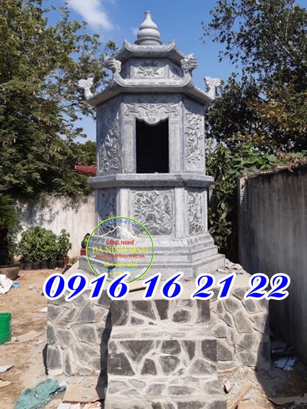 Mộ đá lục giác đá xanh đen mẫu mộ đá đẹp tại Hải Dương bền đẹp theo thời gian Mộ đá lục giác đá xanh đen mẫu mộ đá đẹp tại Hải Dương bền đẹp theo thời gian