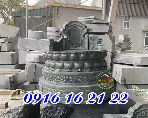 Mộ tròn đá xanh rêu mẫu mộ đá đẹp tại Hải Dương bền đẹp theo thời gian Mộ tròn đá xanh rêu mẫu mộ đá đẹp tại Hải Dương bền đẹp theo thời gian