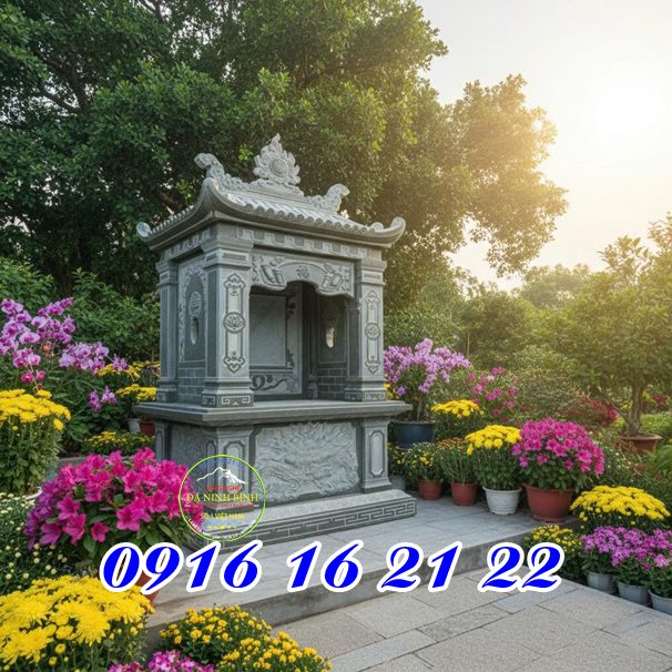 Mẫu Miếu Thờ Thổ Thần trang nghiêm - Bán 19 mẫu miếu đá thờ quan thần linh ở Phú Thọ