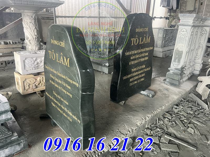 Bia đá trồng cây lưu niệm 04