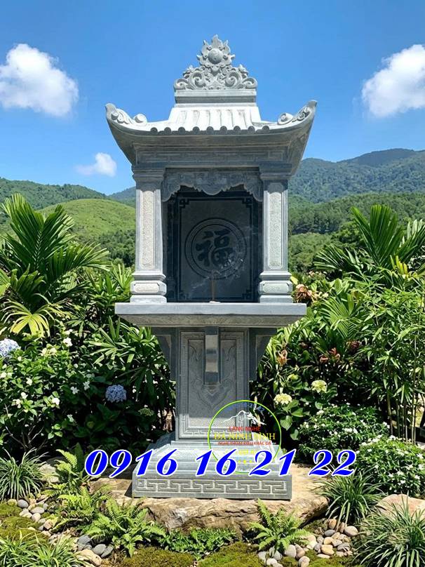 Mẫu cây hương đá thờ ngoài trời 1 mái - Cây hương đá ngoài trời Mẫu cây hương đá thờ ngoài trời 1 mái - Cây hương đá ngoài trời