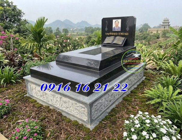 Mẫu mộ đá hoa cương (granite) - Mẫu mộ đá đẹp