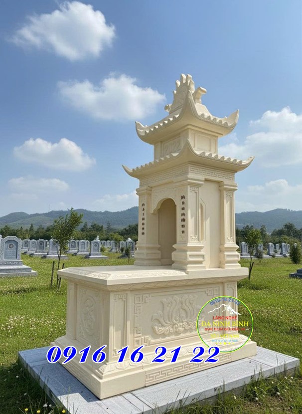 Mộ đá vàng - Mẫu mộ đá đẹp
