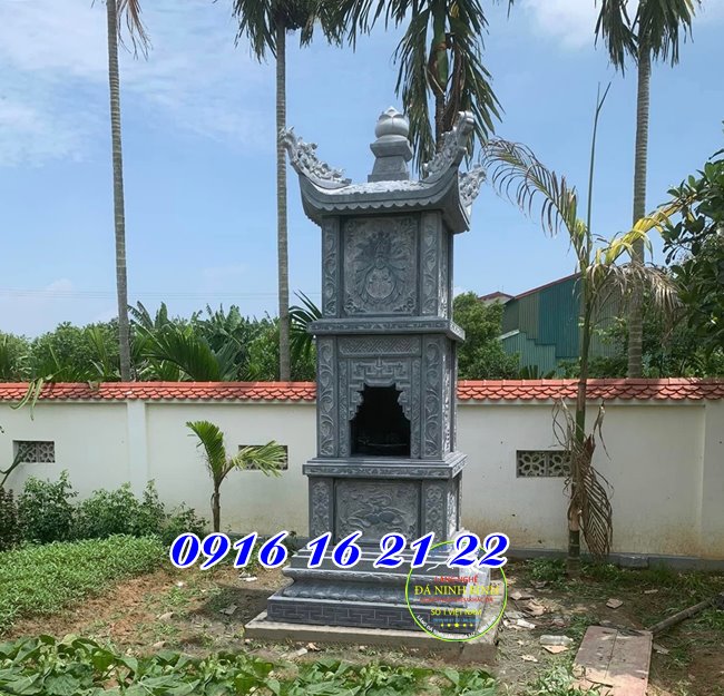 Mẫu mộ tháp đá thiết kế đẹp - Mẫu 20 mộ đá đẹp tại Thái Nguyên ưu nhược điểm mộ đá Thái Nguyên