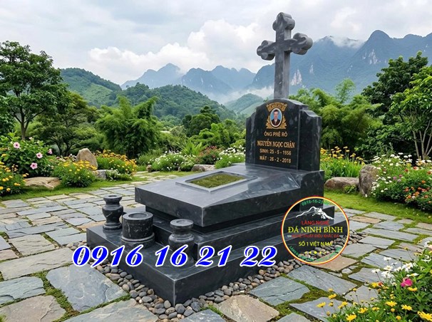 Mộ đá Công giáo bằng đá hoa cương - Mộ đá Mộ đá Công giáo bằng đá hoa cương - Mộ đá