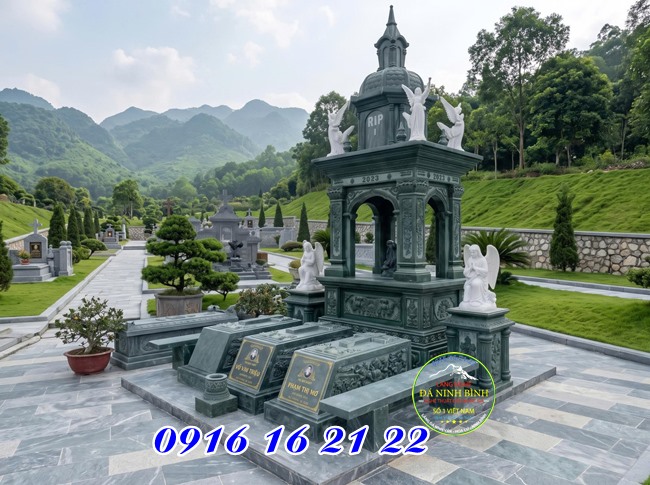 Mộ đá Công giáo - Mẫu 20 mộ đá đẹp tại Thái Nguyên ưu nhược điểm mộ đá Thái Nguyên