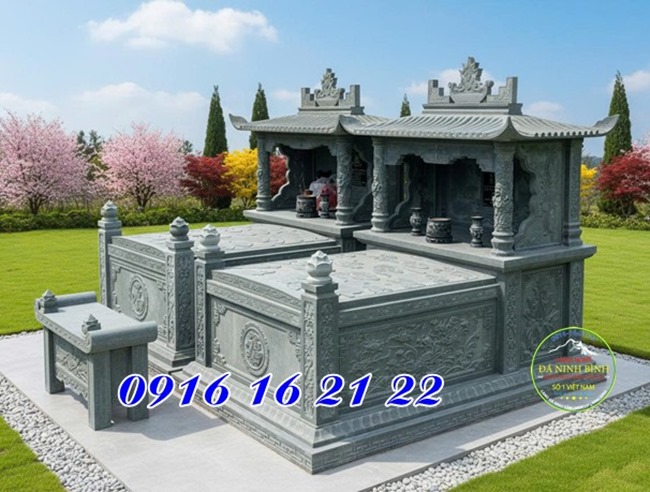 Mộ đá một mái - mẫu mộ đá Ninh Bình đẹp Mộ đá một mái - mẫu mộ đá Ninh Bình đẹp