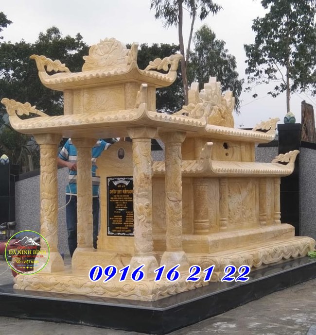 Mộ đá thiết kế riêng theo yêu cầu - Mẫu 20 mộ đá đẹp tại Thái Nguyên ưu nhược điểm mộ đá Thái Nguyên