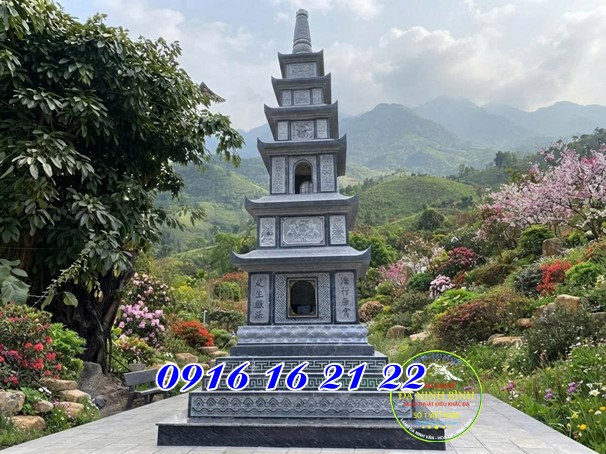 Mộ tháp đá để tro cốt - Mộ đá Mộ tháp đá để tro cốt - Mộ đá