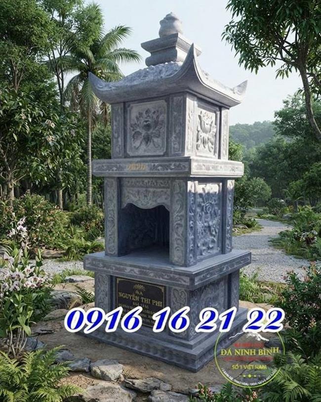 Mộ tháp đá - mẫu mộ đá Ninh Bình đẹp Mộ tháp đá - mẫu mộ đá Ninh Bình đẹp